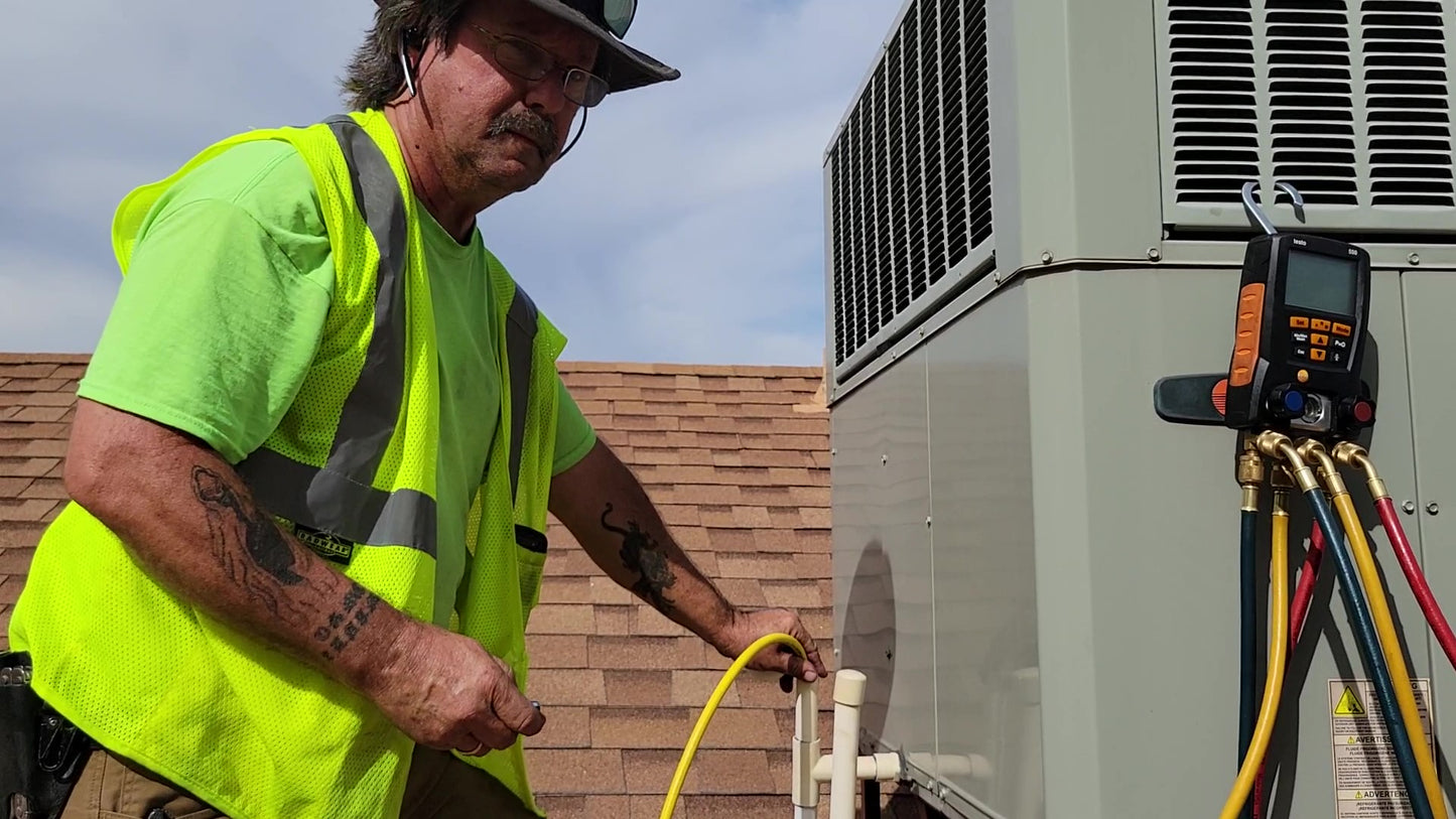 NitroexxpressLR HVAC Nitrogen Pressure Testing System Extended Reach