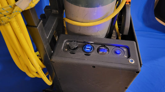 NitroexxpressLR HVAC Nitrogen Pressure Testing System Extended Reach